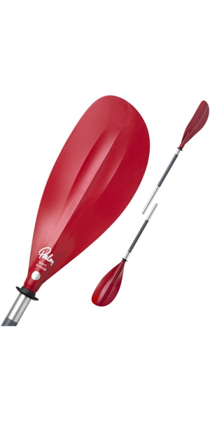 2026 Palm Drift 2-Piece Kayak Paddle 230cm 13496-369-662 - Chilli Red
